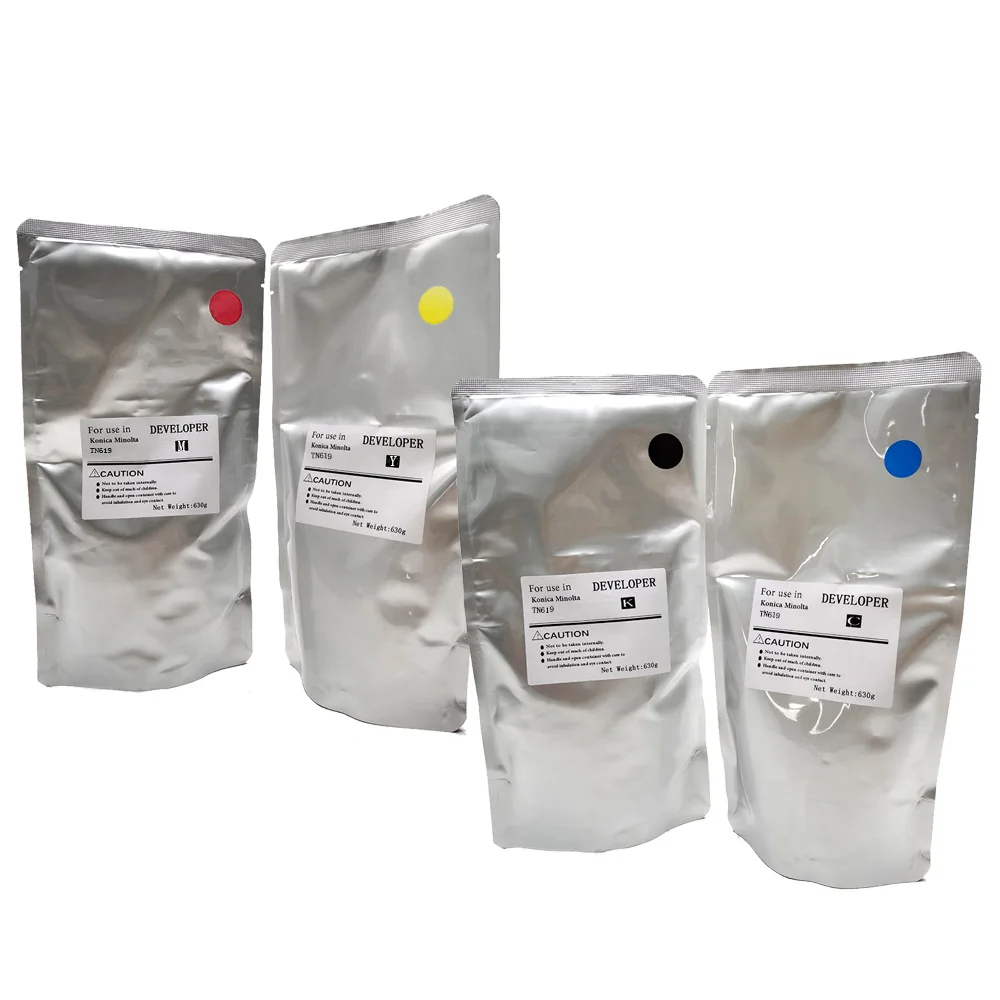 

JIANYINGCHEN compatible color Developer powder For TN619 Konicas Minolta Bizhub PRESS c1060P 630g per bag