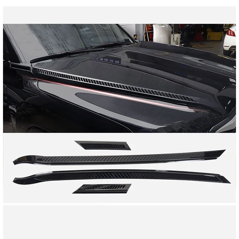 

Car Engine Hood Side Fender Trims air Outlet Cover for toy ota Land Cruiser Lc300 2021 2022 2023 2024 2025 Accessories Modify