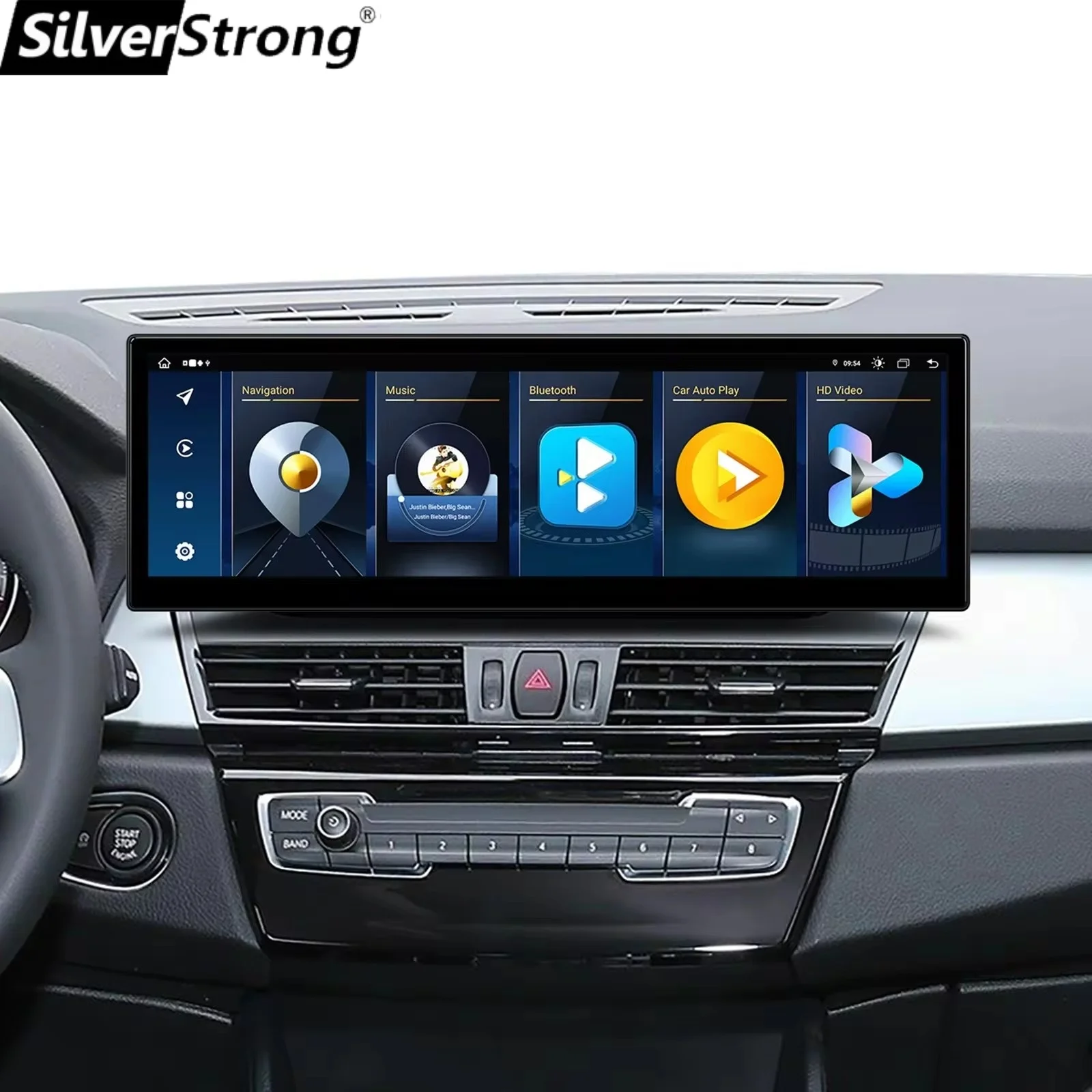 

14.9inch New OEM Design Car Stereo Multimedia For BMW 2 Series F45 / F46 MPV NBT 2560*720 IN-CELL IPS Screen 8+256G Carplay