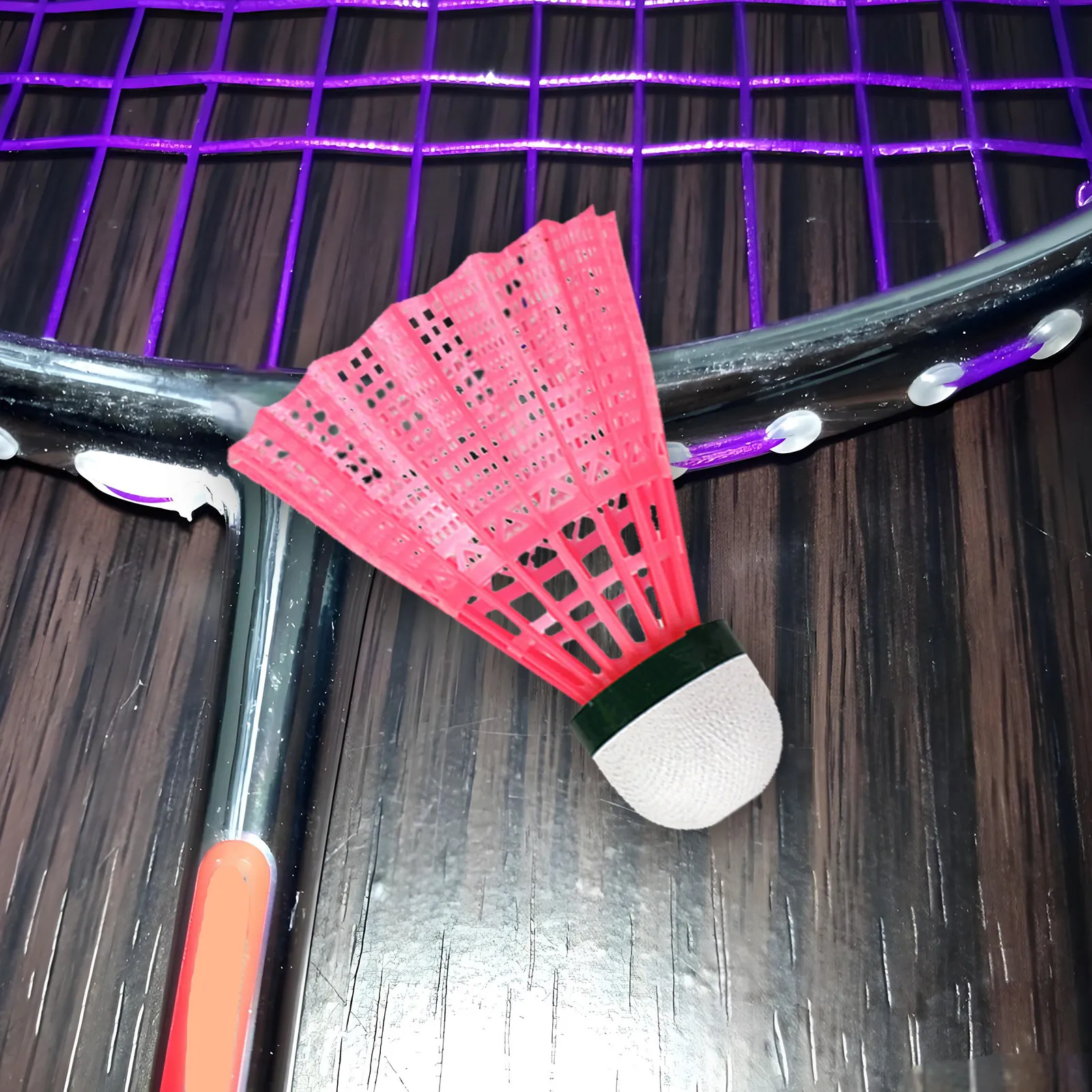 6Pcs Reliable Nylon Badminton Shuttlecocks Heavy Duty Structure Stable Flight Pattern Great for Fitness Fun