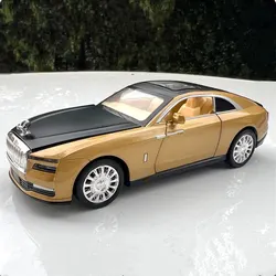 1:32 Spectre New Energy Car Alloy Luxy Car Model Diecast & Toy Vehicle Metal Car Model Simulation Sound and Light Childrens Gift