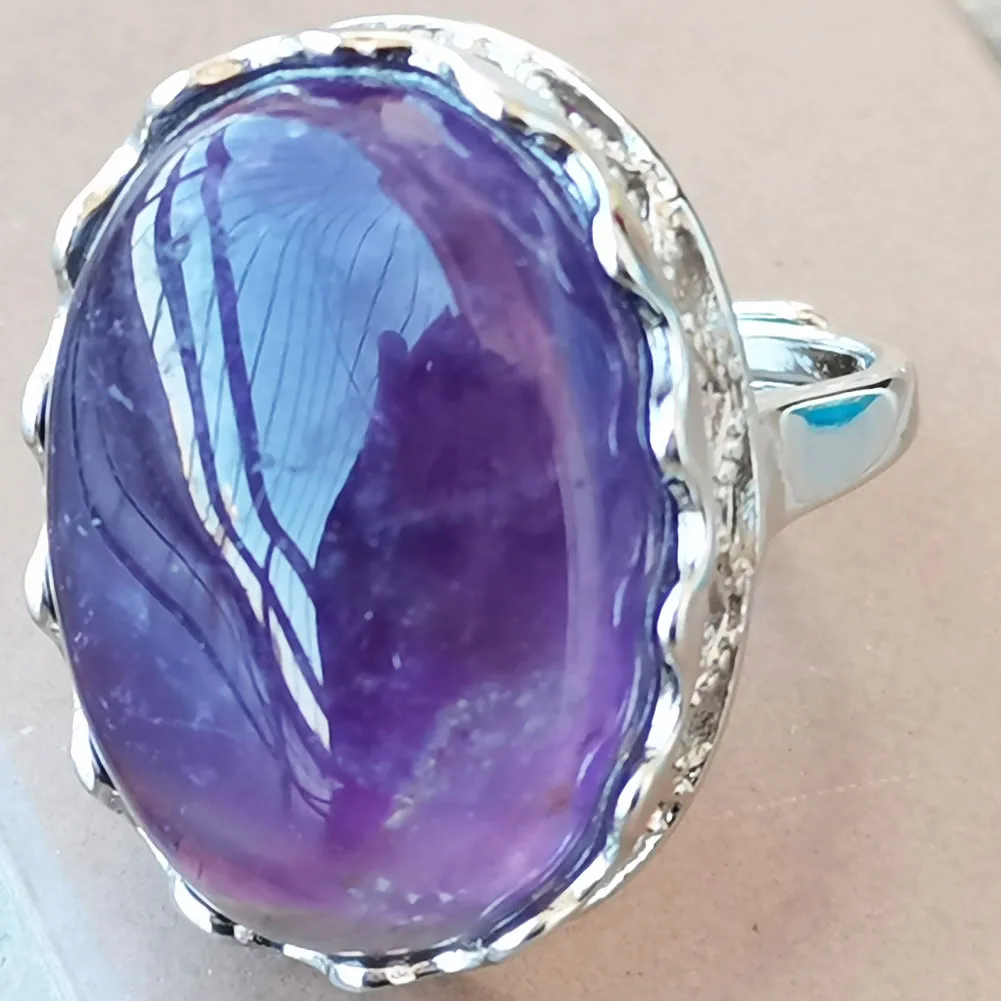 الملكيت البيضاوي النساء الرجال الفن حبة الدائري PWB987