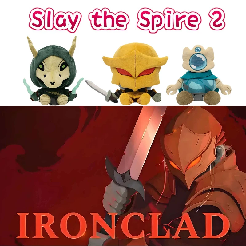 

Slay the Spire 2 Plushie 2026 Cute Game Character Stuffed Doll Soft Plush Toy Kawaii Collectible Kids Gift Room Decoration