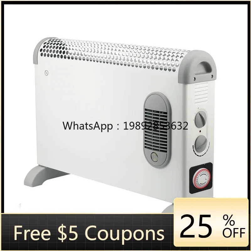 

ZZ Timed Convection Heater Portable Quiet Efficient Electric Heating Wire Fast Heating Dual Temperature Control