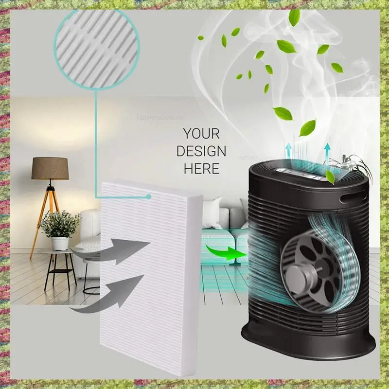 6PCS Replacement HEPA Filters R For Honeywell HPA300 HPA200 HPA100 Air Purifiers Filter HPA300 HPA090 HPA250 Series Accessories