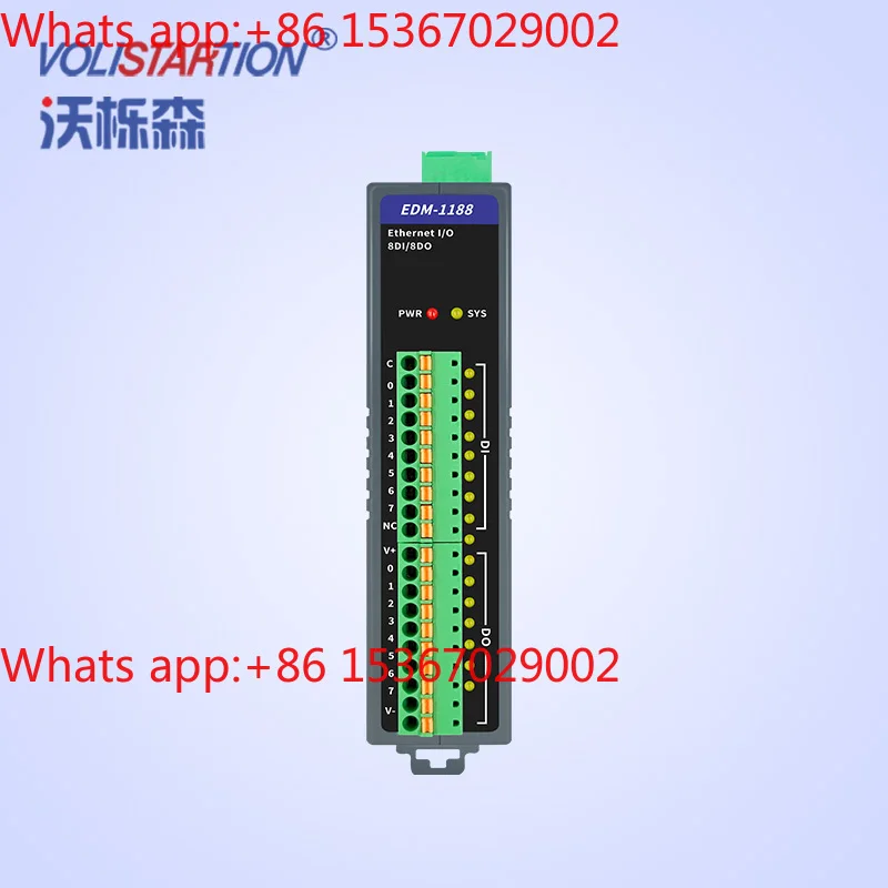 

Модуль удаленного ввода-вывода Ethernet Modbus, переключатель сбора данных tcp, аналоговый ток, цифровой вход напряжения