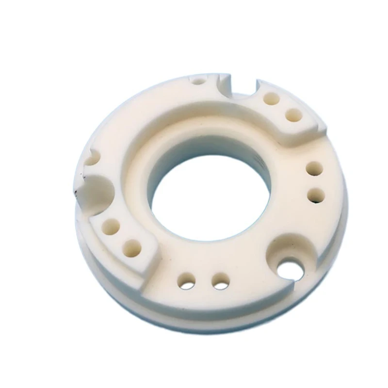 Custom machined alumina ceramic rings Porous precision machined parts ceramic gaskets Custom porous ceramic rings