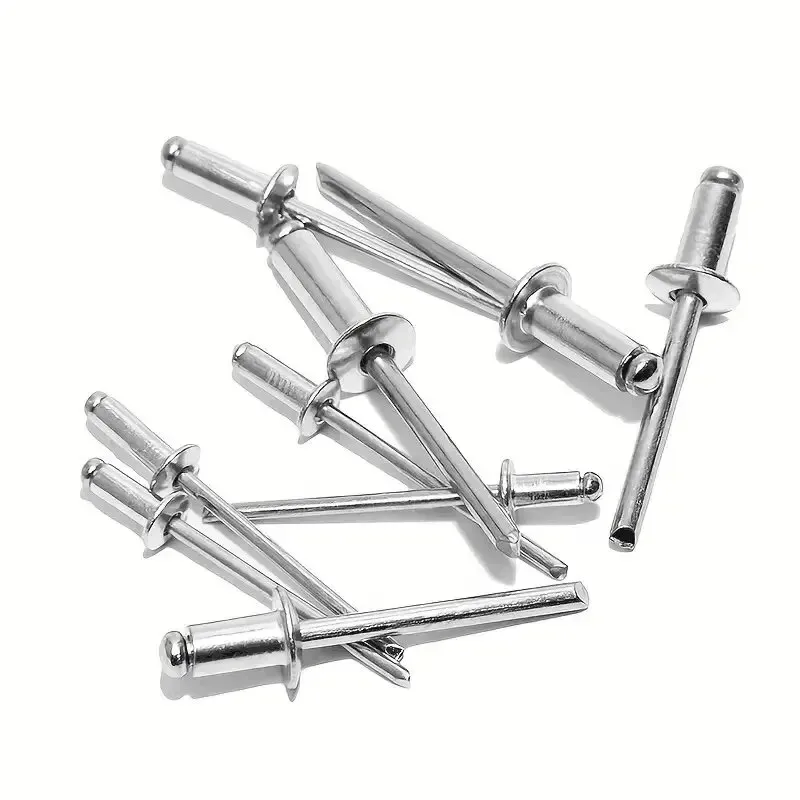 VKKM 76Pcs Pop Rivets Assortment Kit - Aluminum Blind Rivets for Metal Furniture & Automotive, Assorted Fastener Set