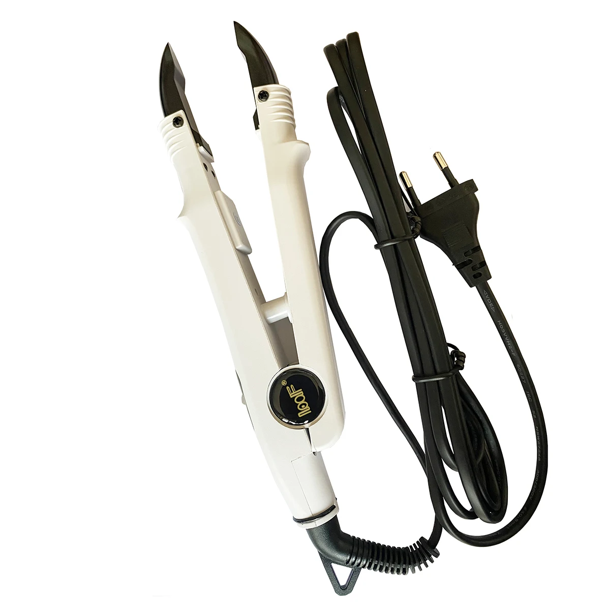 super quality wholesale price  White color FLAT PLATE Fusion Hair Extension Keratin Bonding Tool Heat Iron