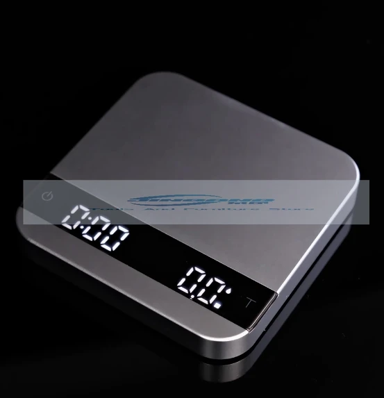 Called Lunar Espresso Electronic Scale, Hand Flushing Intelligent Automatic Timing Coffee Scale