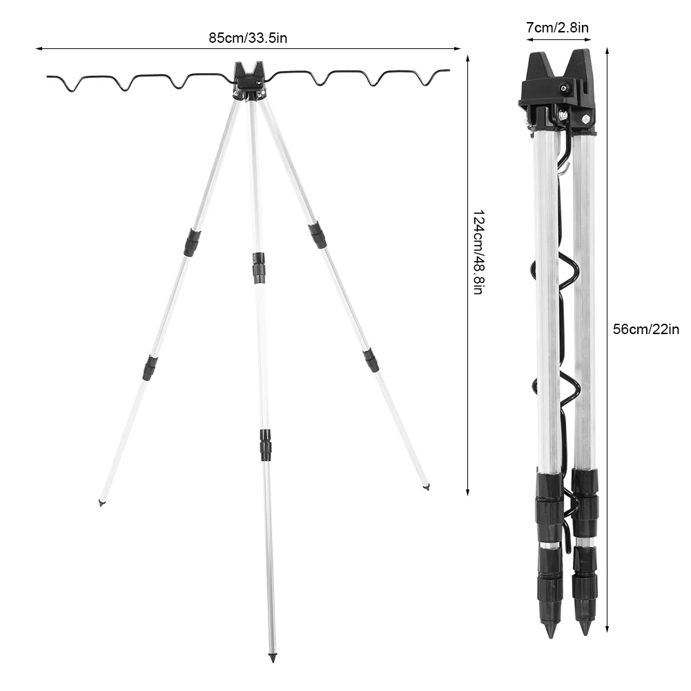 Fishing Pole Tripod Holders Mu - Fishing Rod Pod review and price