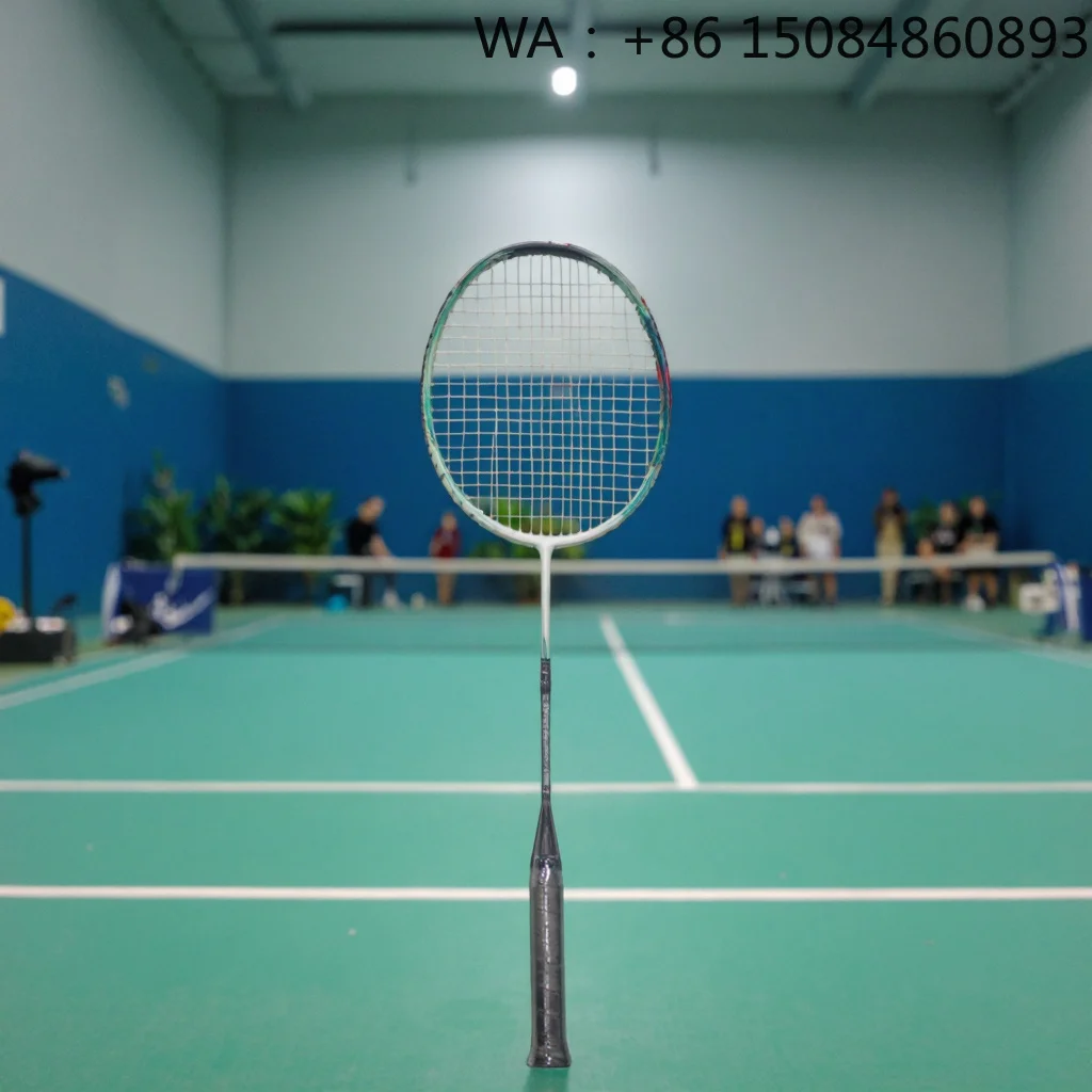 

Professional Carbon fiber material badminton racket, T46/T700 high strength carbon rod, 4-5U lightweight level, soft graphite fr