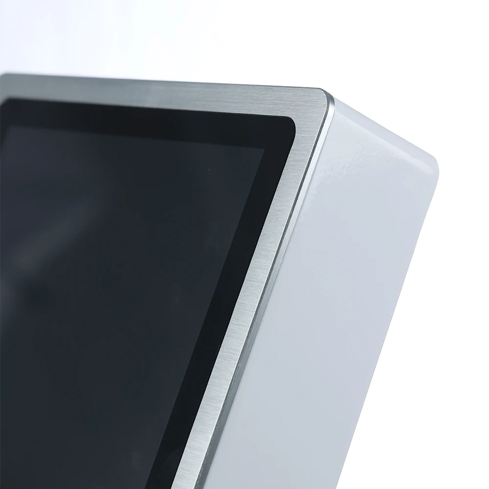 Aangepaste 15,6 21,5 32 43 inch Android 11 Win 10 Linux Restaurant Zelfbestelling Betaling Totems Check In Out Kiosk met thermische printer