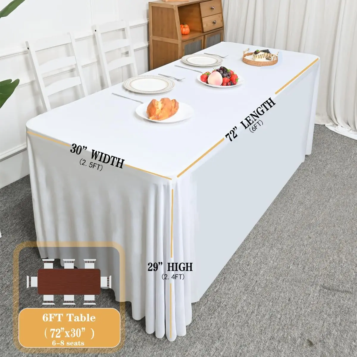 Thumbnail 3 - #40 Table Skirts List of Top Picks