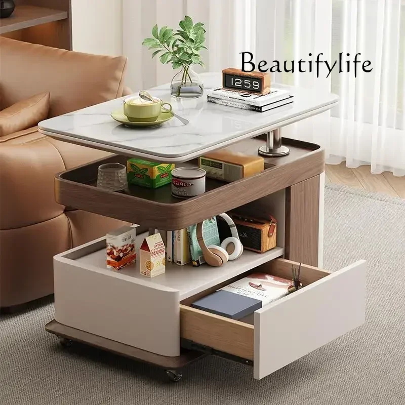 

BX Coffee Table Vase Storage Exquisite Glamour Delicacy Quality Side Table Space Saving Postmodern Stolik Kawowy Hotel Furniture