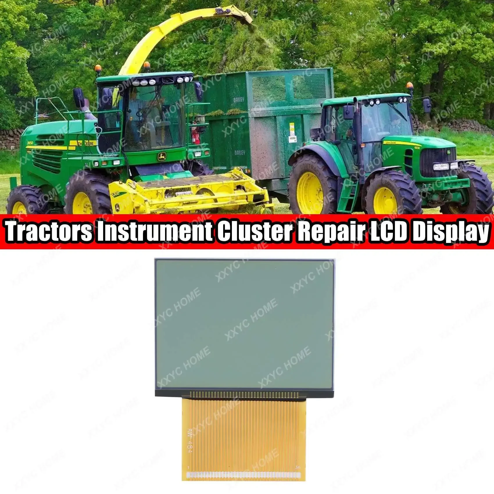 Tractors Instrument Cluster Repair LCD Display for MASSEY FERGUSON