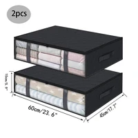 Storage Boxes Clothes Storage Collapsible Storage Bags Underbed Storage For Organizing Clothes Bedroom Quilts Closet Dormitory