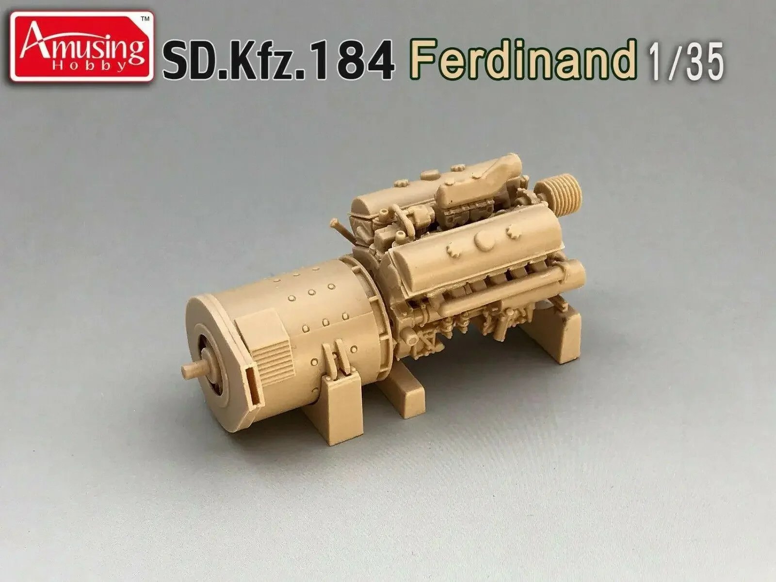 Amüsant Hobby 35A03 0 1/35 Skala Sd.Kfz.184 Ferdinand (volle innen) & 16t Strabokran Modell Kit