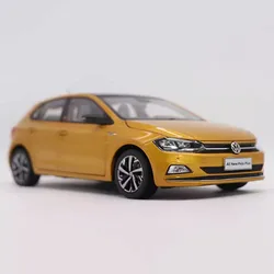 Diecast 1: 18 Scale 2019 Shanghai VW POLO PULS Alloy Car Model Collection Display Toy Gifts Souvenirs