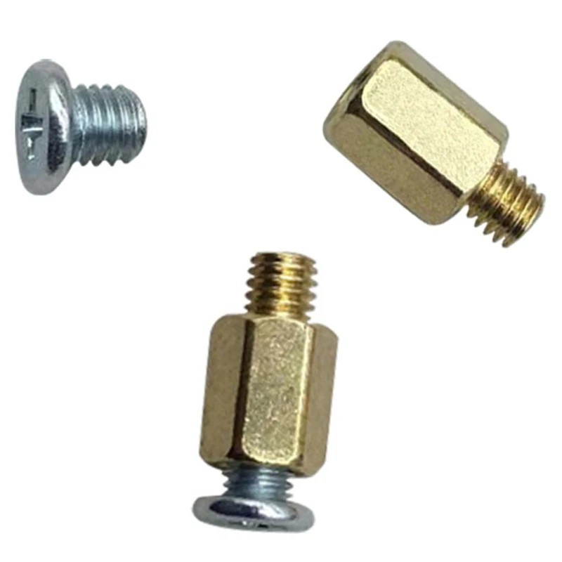 100Pcs M.2 SSD Mounting Screw Solid Fastener Screw Nut for Gigabyte