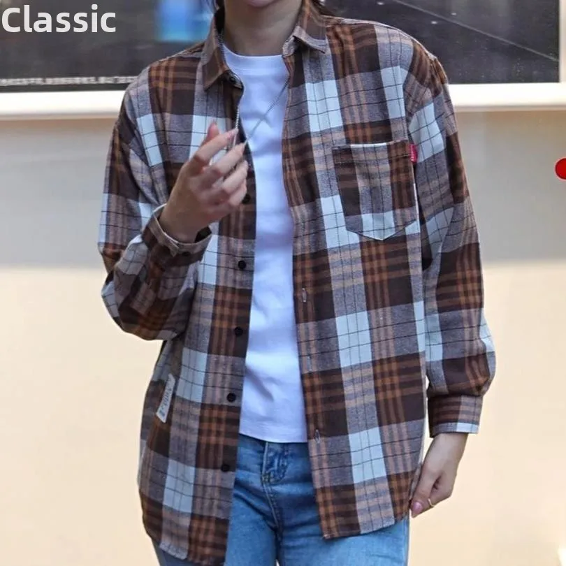 

Men's Long Sve irt Casual Faionable Plaid Slim Fit Autumn 2025 Breathable Polyester Fiber Inner Wear ort Length