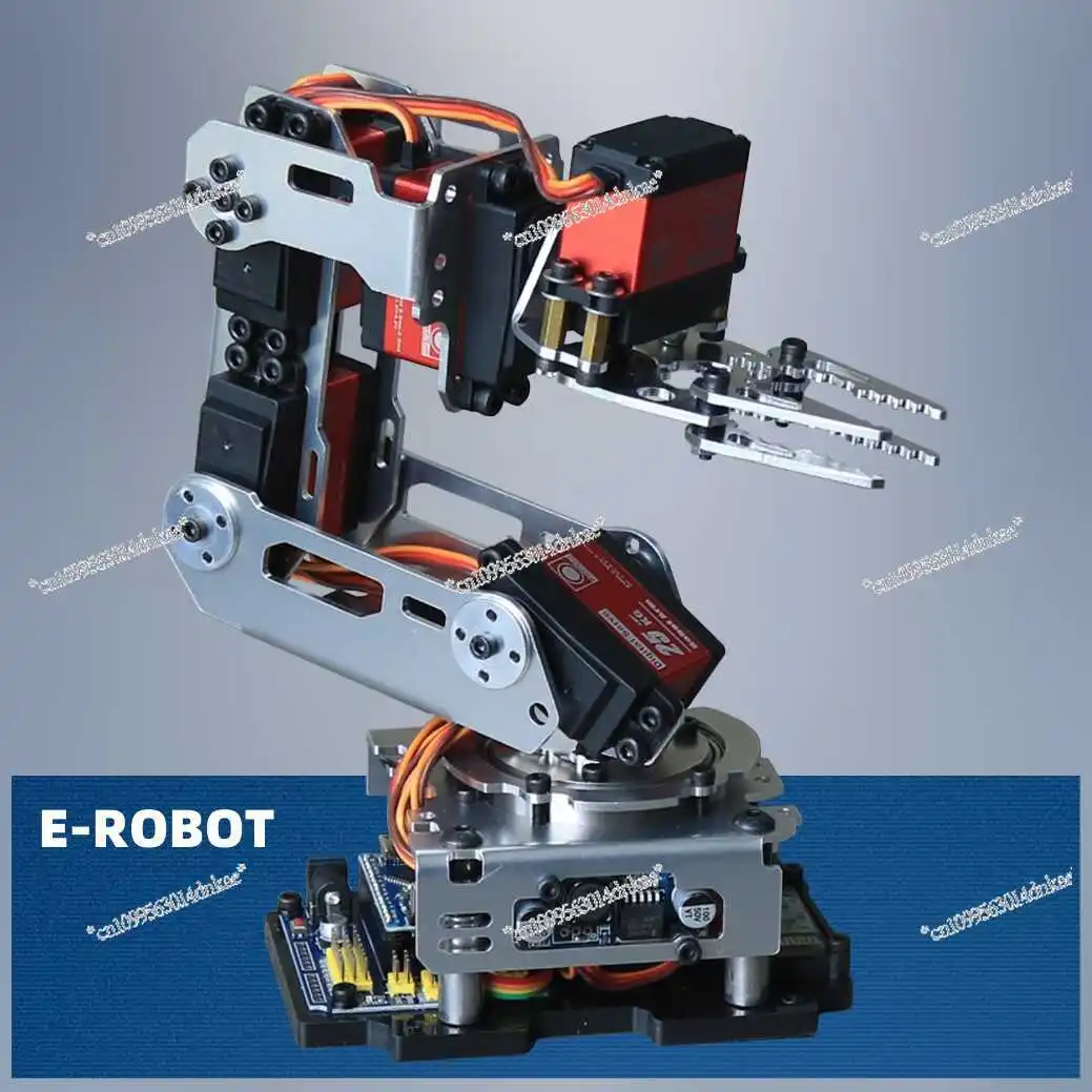 

Robotic Arm, Robotic Arm DIY Robotic Arm Kit, Claw Robot 624G
