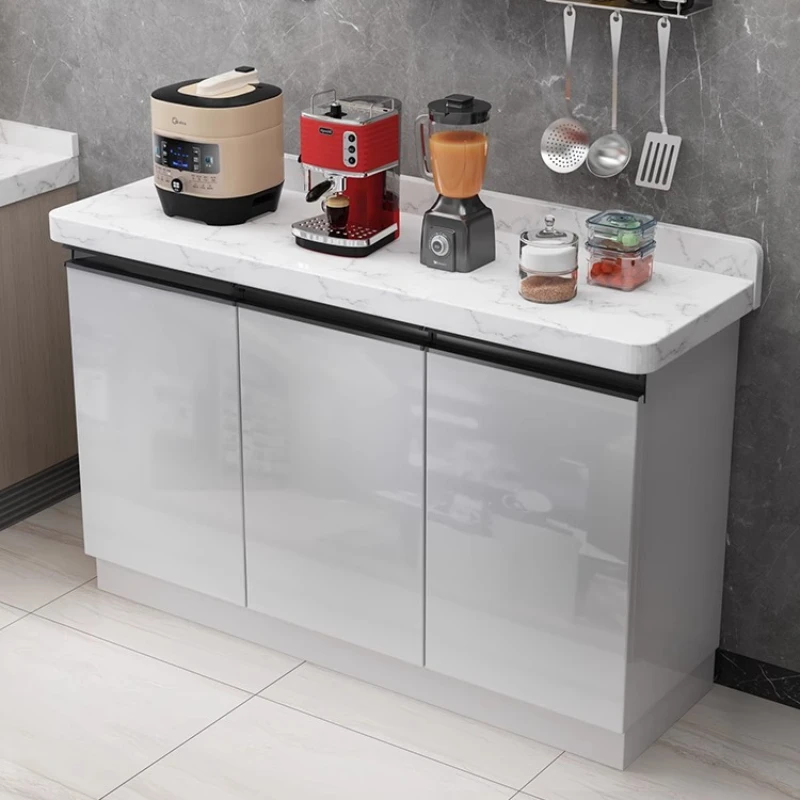 

Modern Simple Marbled Cupboard Cabinets Home Fashion Multi Layer Storage Sideboard Geutanyoe Dan Geuapeu Dining Room Furniture