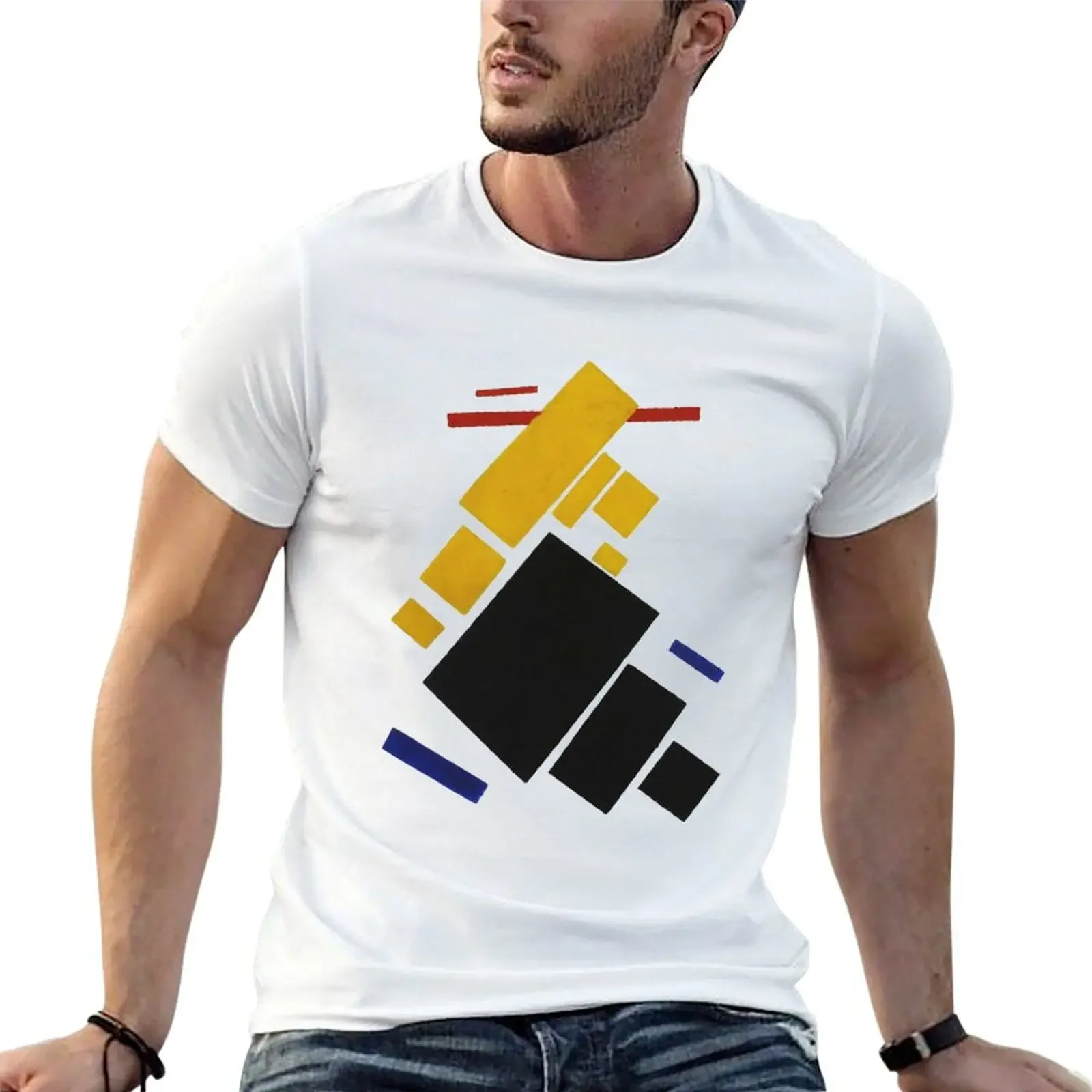 HD - Suprematist composition. Airplane flying, by Kazimir Severinovich Malevich 1915 High Definition T-Shirt