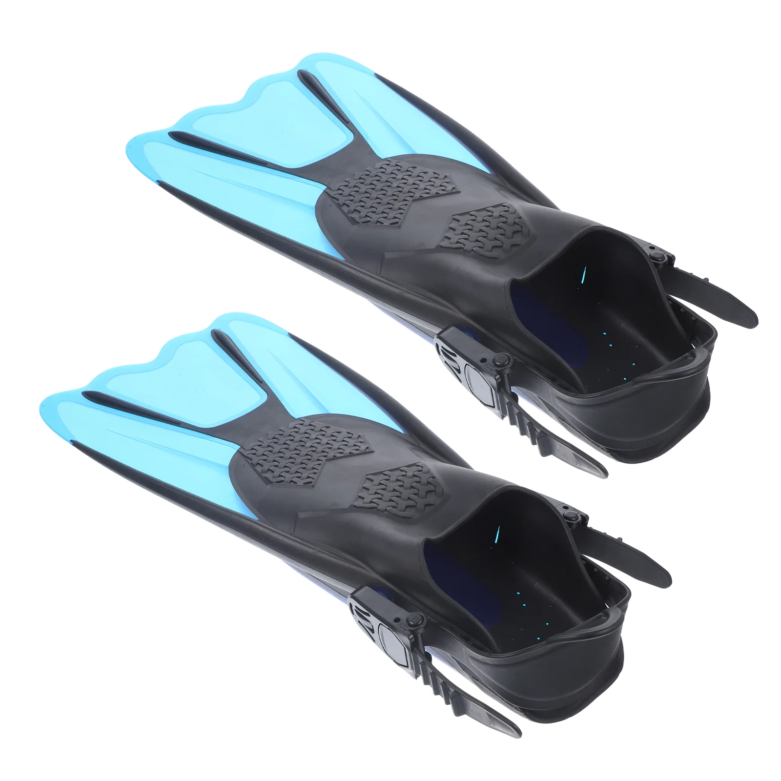 

2 Pcs Diving Fins Snorkeling for Swimming Adult Training Flipper Floating Silica Gel