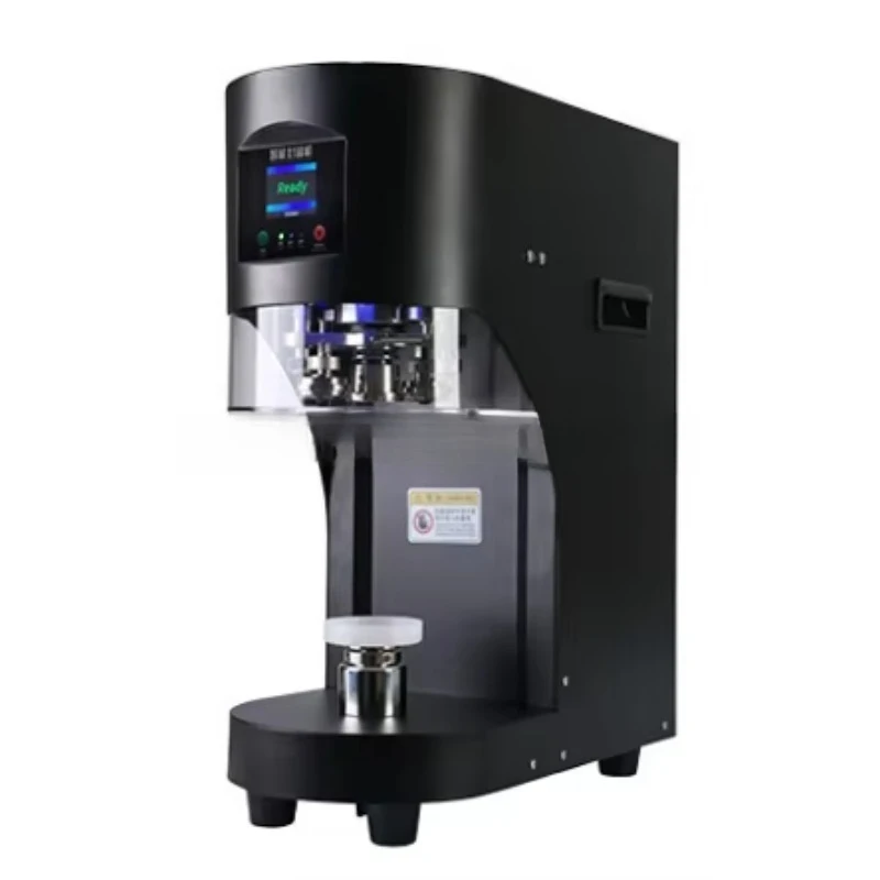 

Электрическая машина для запечатывания ПЭТ-бутылок и алюминиевых банок, коммерческое автоматическое оборудование для упаковки пищевых продуктов для кафе и магазинов молочного чая