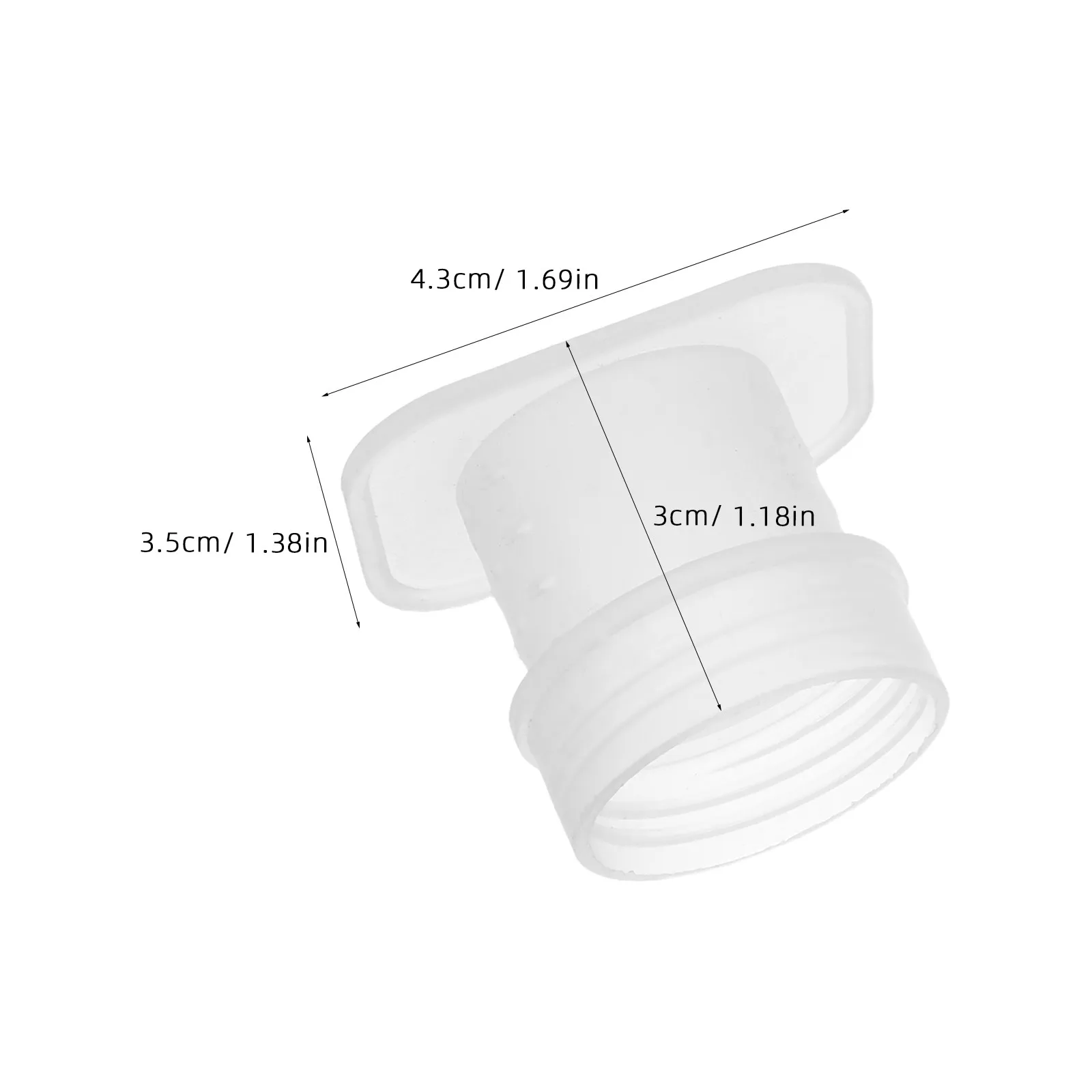 20Pcs Bee Feeding Equipment Plastic Watering Feeder Cups 3Cm Opening Hive Water Dispenser Bee Hydration Tool Beekeeping