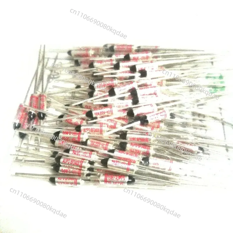 100個入りサーマルヒューズ-bf240x-ry240-240-°-c-tf-16a-250v、サーマルカットオフ保護部品