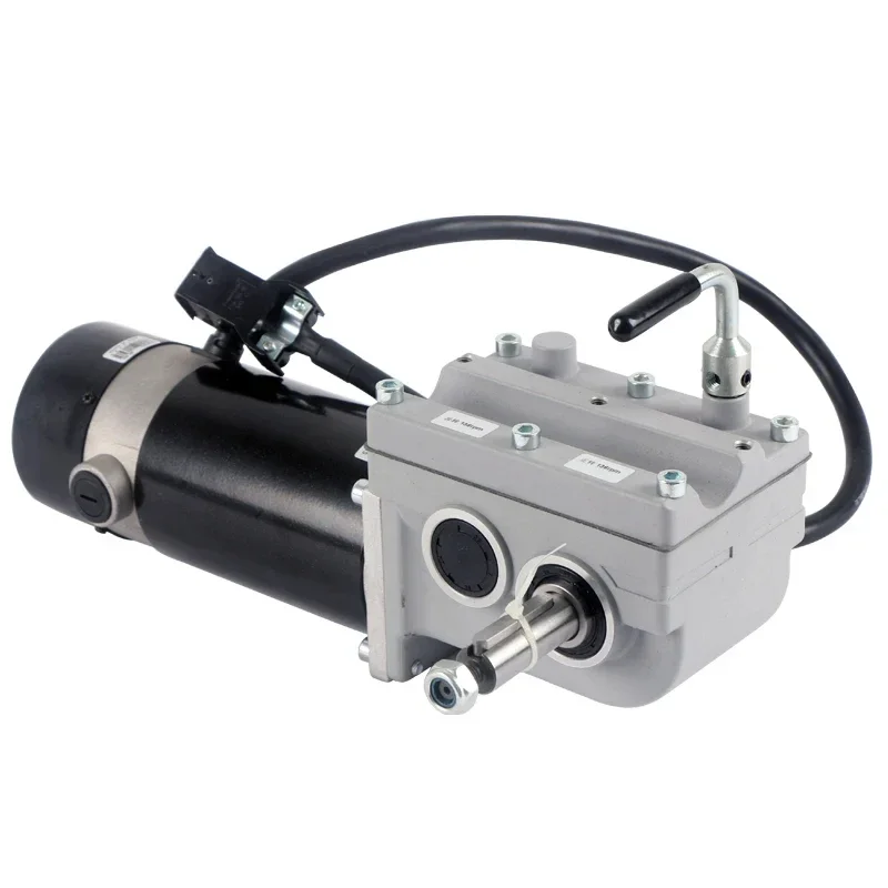 high torque electric wheelchair motor 88mm 24v 340w brush dc motor with gear reduction 32:1 for electric wheelchair motor