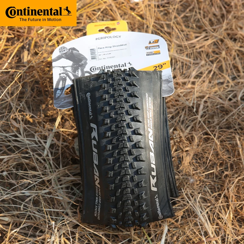 Continental Ruban Mountain Bike Tyre 29x2.10 29x2.30 Pure Grip Compound Shield Wall System E25 Tubeless Ready Folding Tire