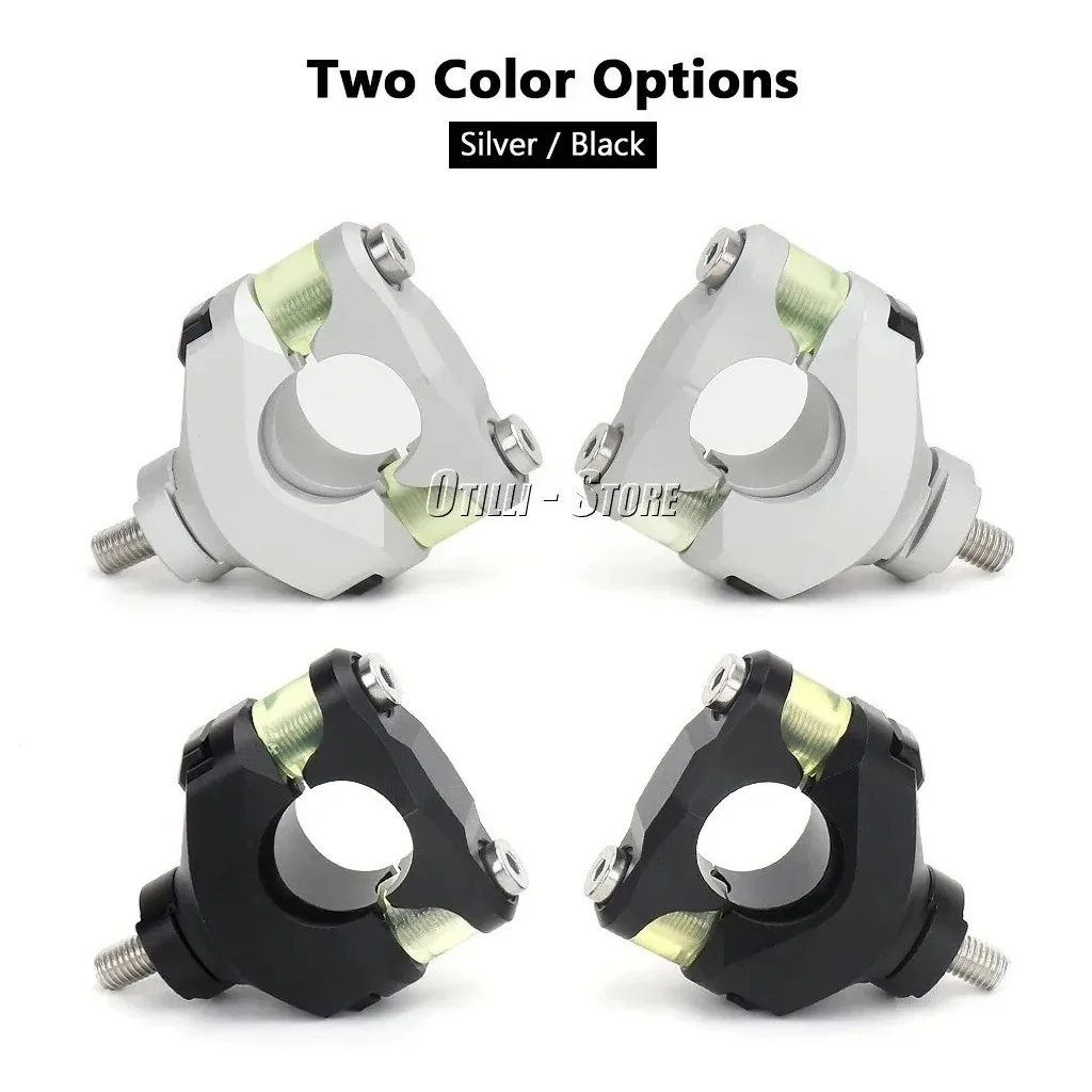 CNC Aluminum 28mm Handlebar Heightening Clamp for KTM 690 Duke 790 1190 1290 Super Adventure Motorcycle Riding Accessory view 5