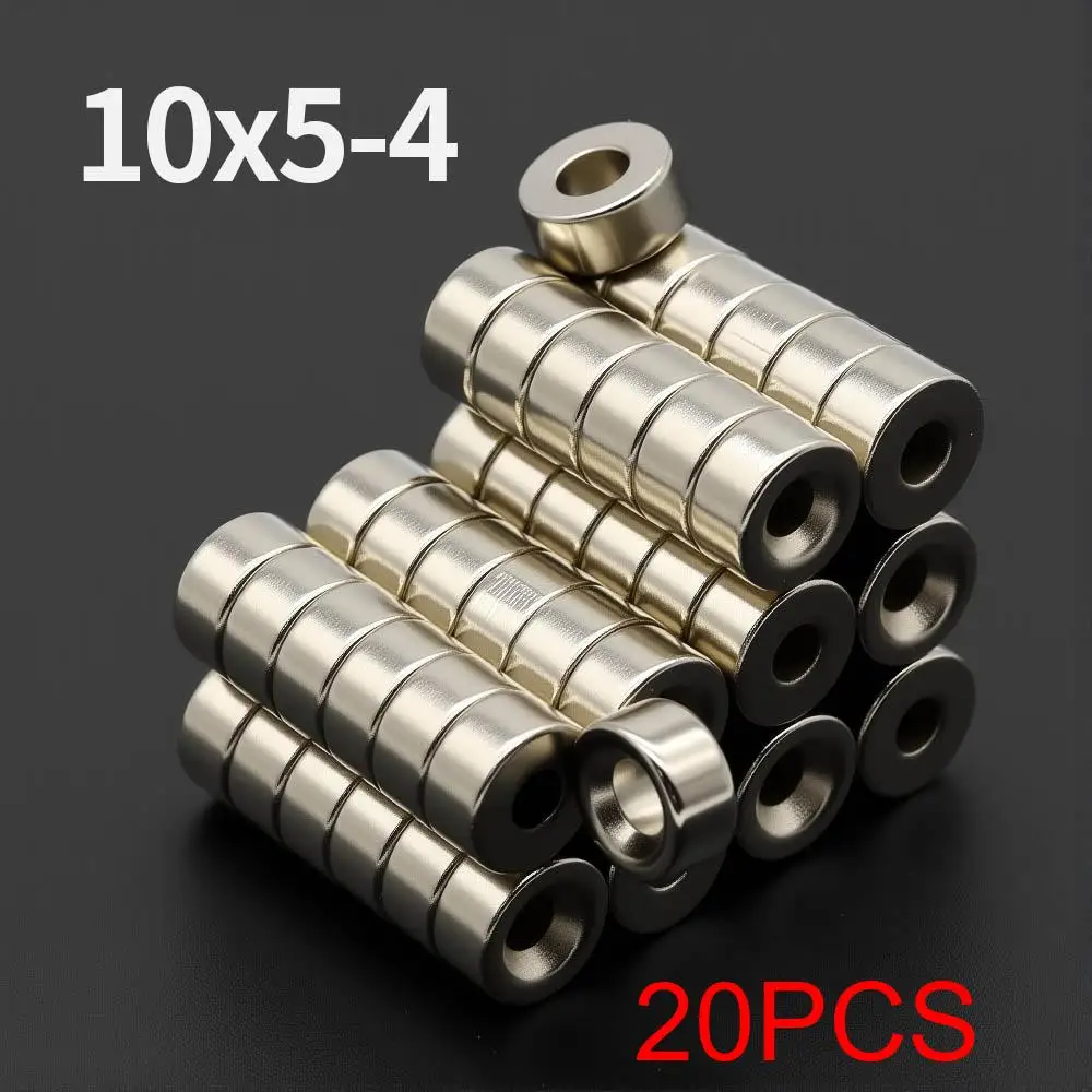 Leistungsstarker Neodym-Magnet mit Löchern N35 NdfeB Permanentmagnet imanes Runde superstarke Kühlschrankmagnete DIY 12x3-3mm 10x3-3