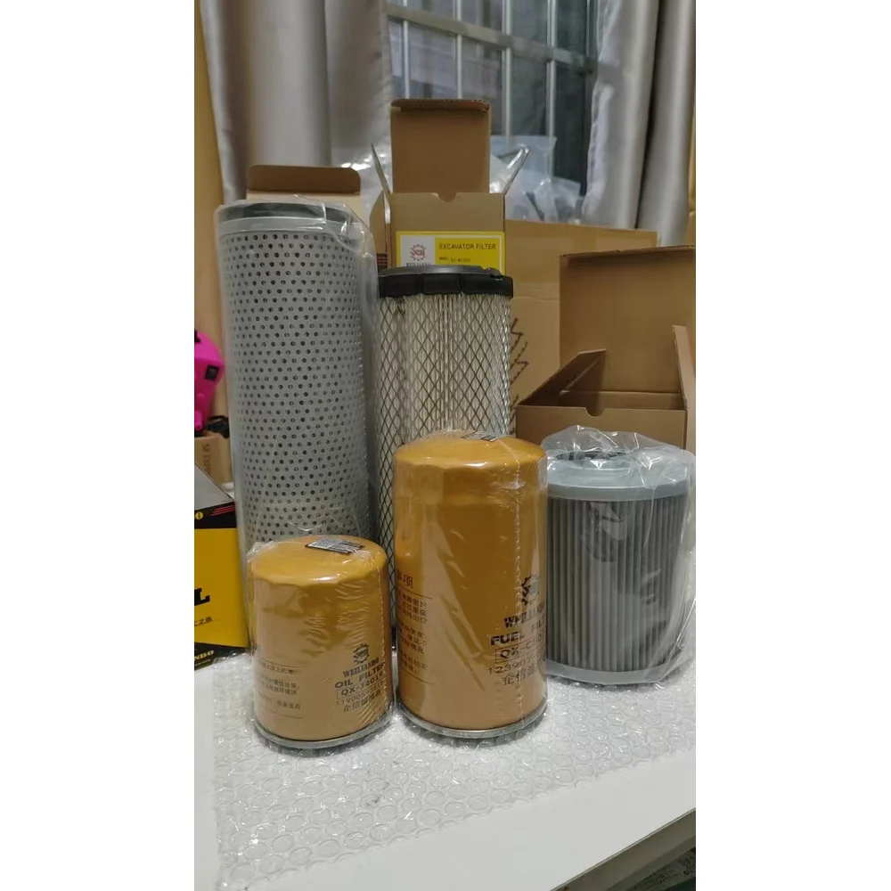 

For Sany SY35U excavator components oil diesel filter air filter oil inlet filter