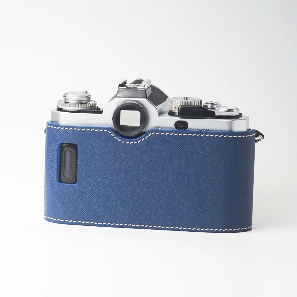 Anti-Drop Protector Case Leather Camera Half Case Film Camera Body Genuine Leather Cowhide Bag For Nikon FM3A Case