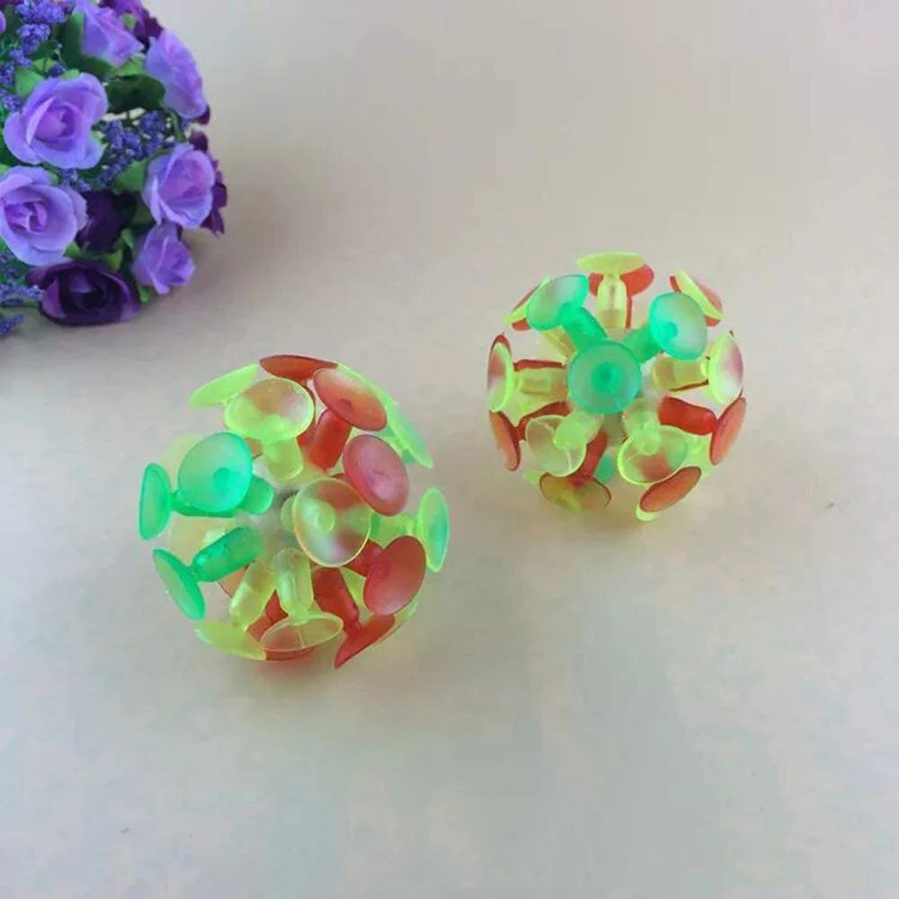 Giocattolo Fidget Interazione genitore-figlio per bambini per bambini Palla giocattolo Ventosa Palla Giocattolo di aspirazione Bastone Palla Ventosa Palla