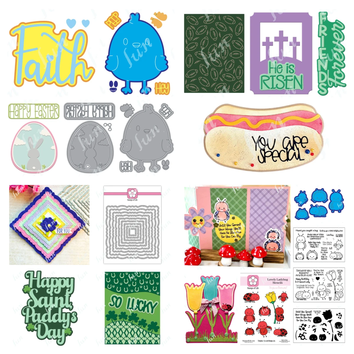 

Metal Cutting Dies Easter Egg Die Crafts Scrapbook Diary Decoration Stencil Embossing Template DIY Greeting Card Handmade