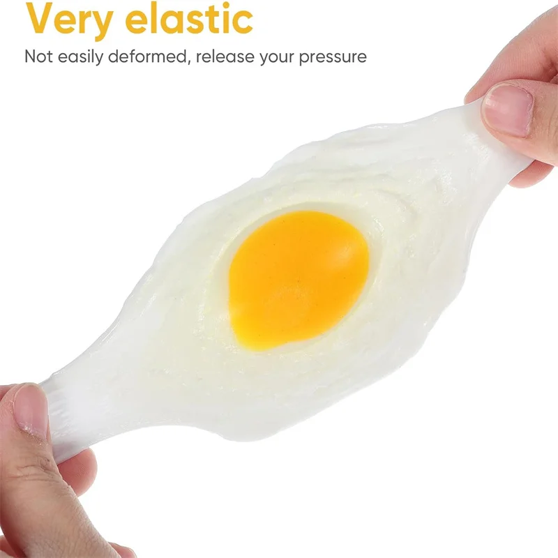 Funky ไข่ Squishy Ball Clear Squeeze Splat Ball อีสเตอร์ตะกร้าฟิลเลอร์ Squishies ของเล่นสนุกความวิตกกังวลลดสําหรับเด็กผู้ใหญ่