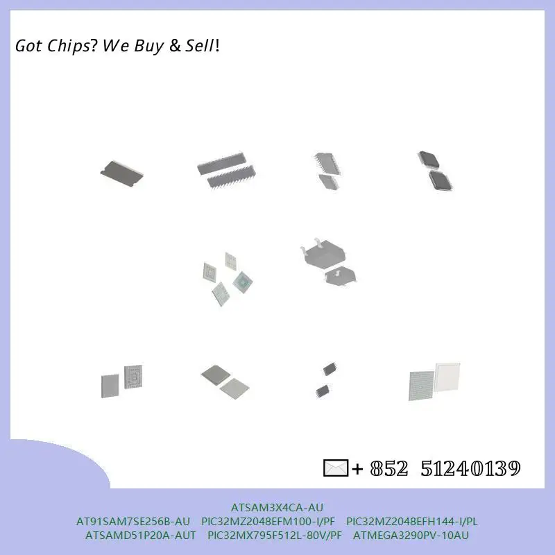 chip-chip-circuito-integrado-chip-mcu-chip-atsam3x4ca-au-at91sam7se256b-au-pic32mz2048efm100-i-pf-pic32mz2048efh144-i-pl