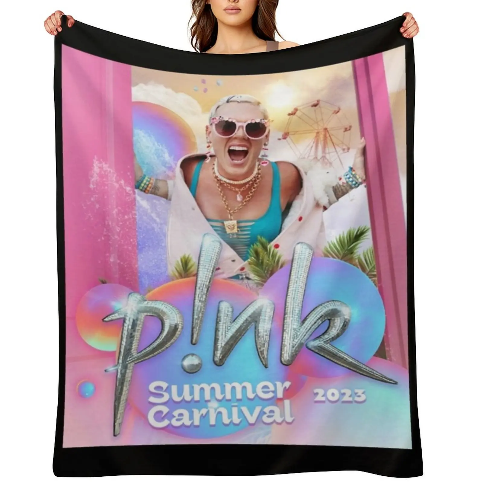 2023 pink summer tour carnivale Classic T-Shirt Throw Blanket Polar christmas decoration Luxury Thicken Sofa Blankets