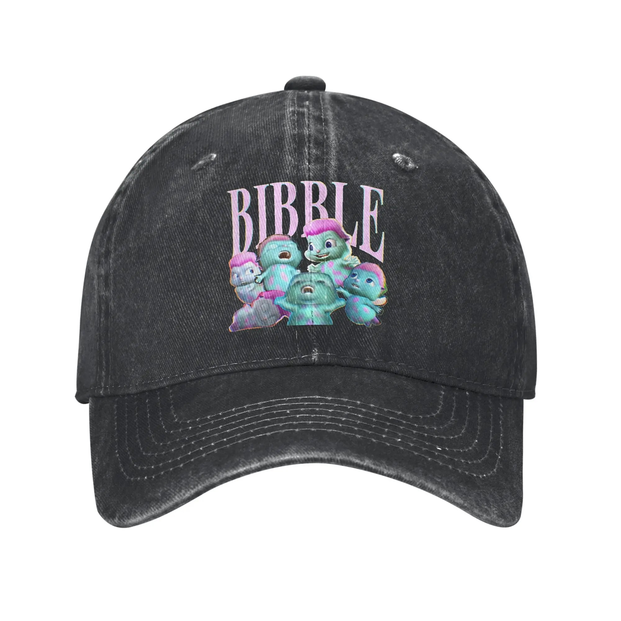 Bibble - Collage Fashion Baseball Cap  Windproof Mesh Cap  Seaside Camping Mesh Cap