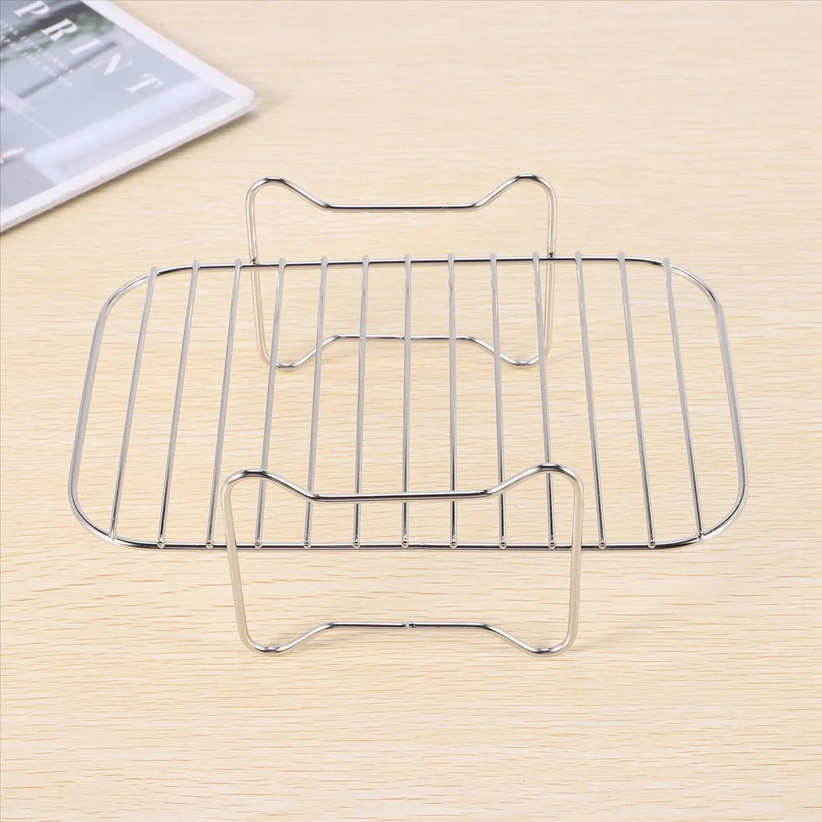 ABFW Air Fryer Rack for DZ201/DZ401 Foodi Accessories Stainless Steel Multi-Layer Stackable Dehydrator Rack