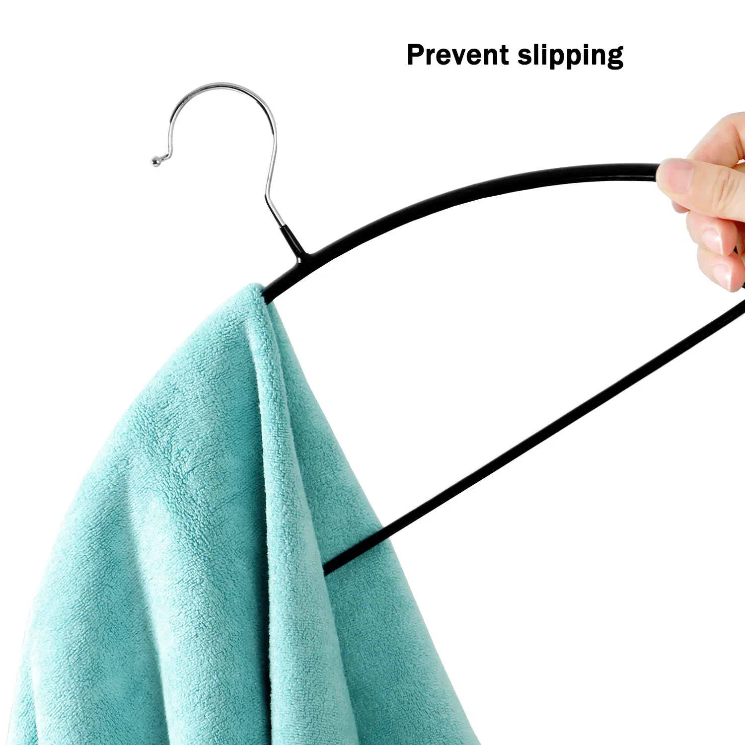 Multifunctional Adult Plastic Hangers Non Slip Shoulder Corner Clothing Store Trouser Tie Rack Dry Wet Dual Use Clothes Support