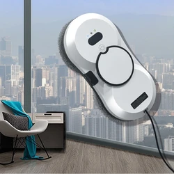 EU/US/BS Window Cleaning Robot Automatic Electric Window Washer Cleaner Squirt water Robot Glass Cordless Vacuum Washing Robotic