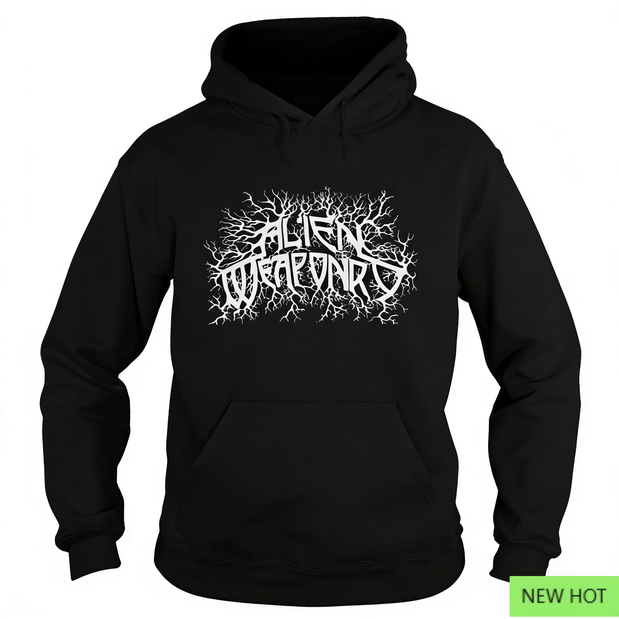 

Толстовка с рисунком Alien Weaponry, толстовка Thrash Metal, идеально подходит для фанатов, Who Love Band Style и Raw Hardcore Vibe