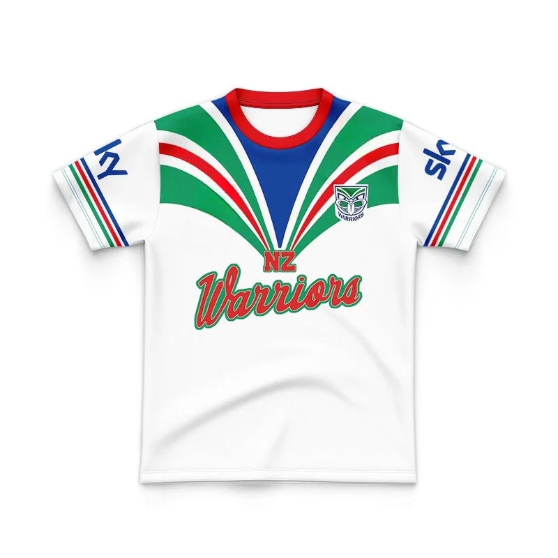 

KIDS 2024 NEW ZEALAND WARRIORS MENS REPLICA HERITAGE JERSEY