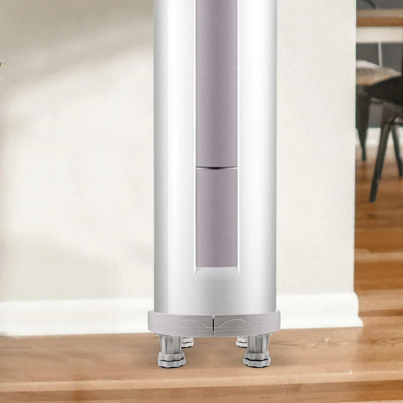 Air Conditioner Pedestal Round Plastic Support Elevated Base Stable Holder Rack for Indoor Units Garden Use Air Conditioner Base